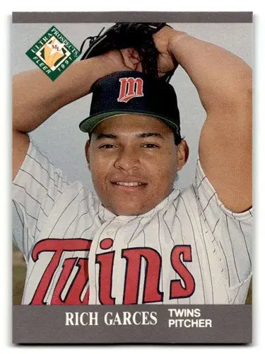 1991 Ultra #378 Rich Garces Minnesota Twins Baseball Cards EX/NM ID:54001 - Baseball Card Single