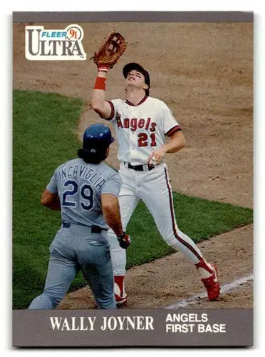 1991 Ultra #48 Wally Joyner California Angels Baseball Cards EX/NM ID:53995 - Baseball Card Single
