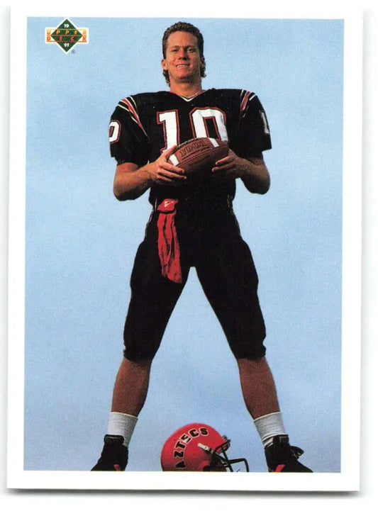 1991 Upper Deck #1 Dan McGwire NM-MT Seattle Seahawks Football Card - Football Card Single
