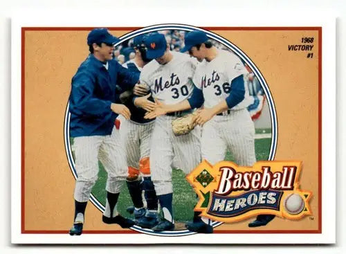 Nolan Ryan Baseball Heroes card featuring original gloss in the 1991 Upper Deck series