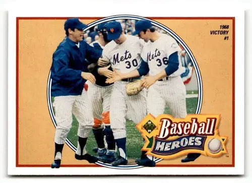 Nolan Ryan Baseball Heroes card with original gloss from 1991 Upper Deck ID 51190