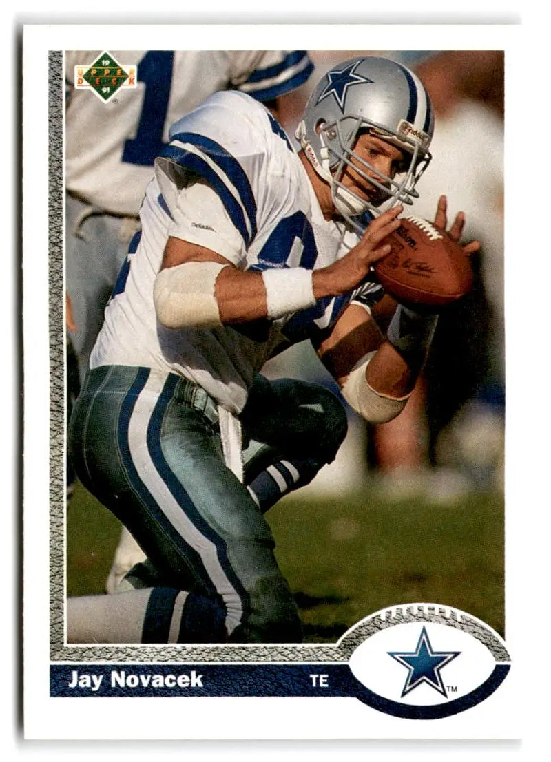 1991 Upper Deck #109 Jay Novacek - Football Card Single