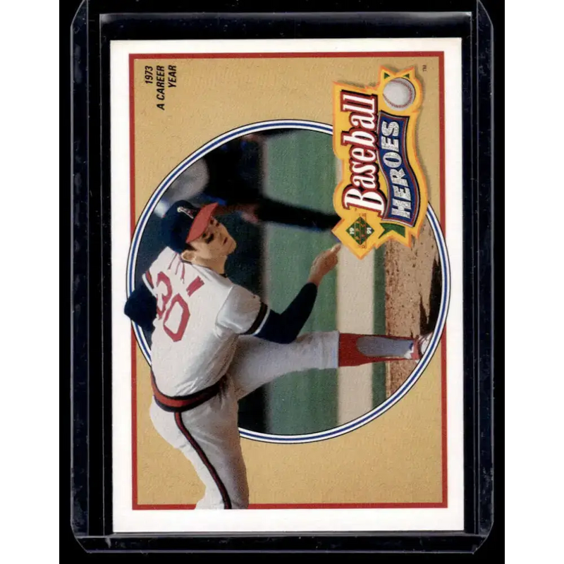 1991 Upper Deck #11 Nolan Ryan California Angels NM-MT Baseball Card - Baseball Card Single