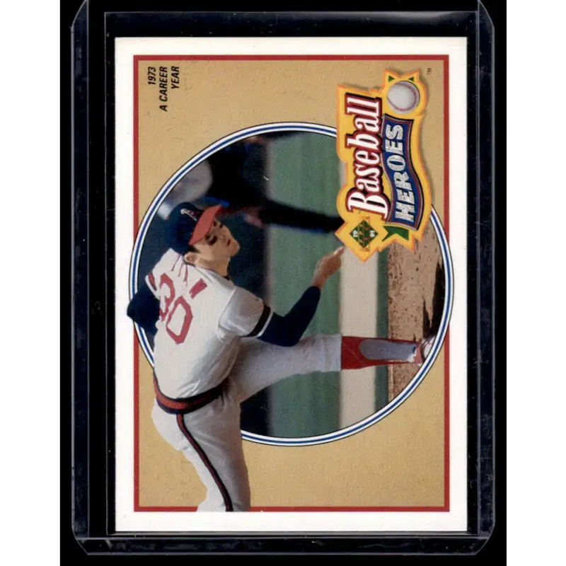 1991 Upper Deck #11 Nolan Ryan California Angels NM-MT Baseball Card - Baseball Card Single