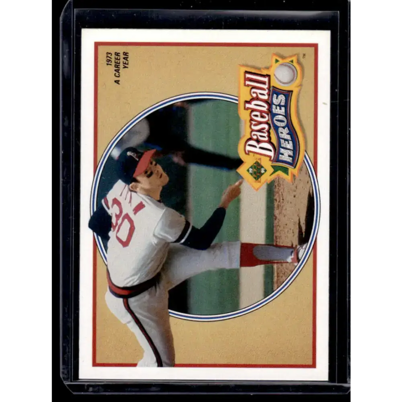 1991 Upper Deck #11 Nolan Ryan California Angels NM-MT Baseball Card - Baseball Card Single