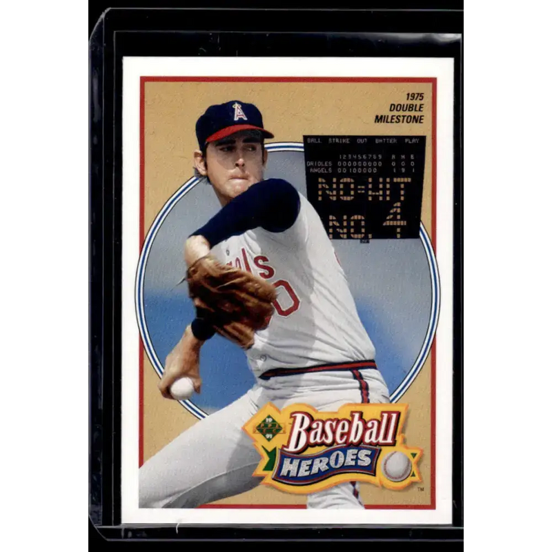 1991 Upper Deck #12 Nolan Ryan California Angels NM-MT Baseball Card - Baseball Card Single