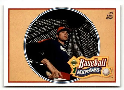 Original gloss Nolan Ryan baseball trading card from 1991 Upper Deck product