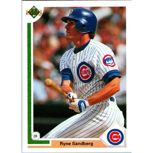 1991 Upper Deck #132 Ryne Sandberg EX Excellent Chicago Cubs Baseball Card