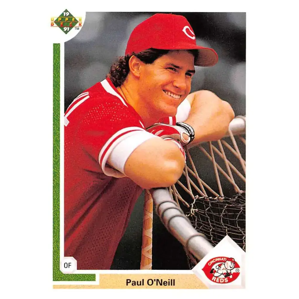 1991 Upper Deck #133 Paul O’Neill EX Excellent Cincinnati Reds Baseball Card - Baseball Card Single
