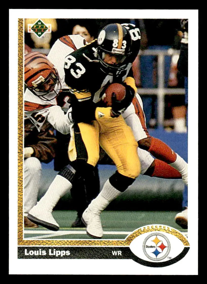 1991 Upper Deck #134c Louis Lipps - Football Card Single