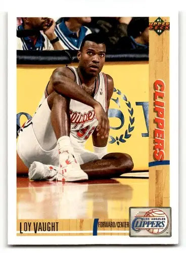 1991 Upper Deck #138 Loy Vaught Los Angeles Clippers Basketball Card ID:55711 - Basketball Card Single