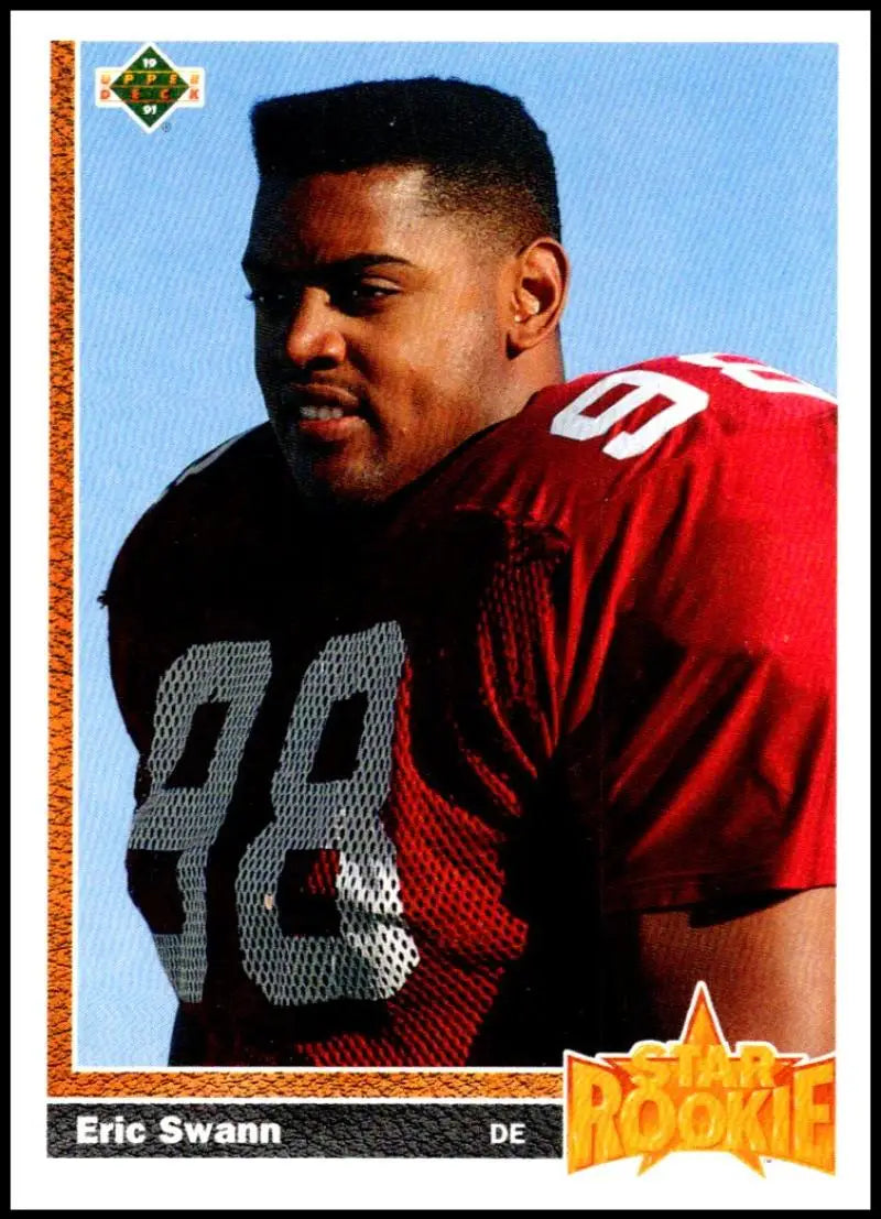 1991 Upper Deck #15 Eric Swann NM-MT RC Rookie Phoenix Cardinals Football Card - Football Card Single