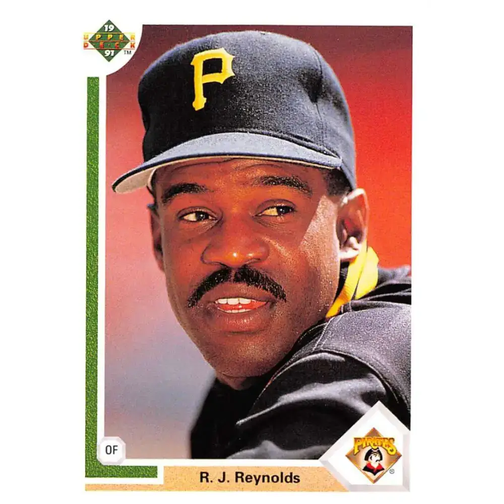 1991 Upper Deck #150 R.J. Reynolds EX Excellent Pittsburgh Pirates Baseball Card - Baseball Card Single