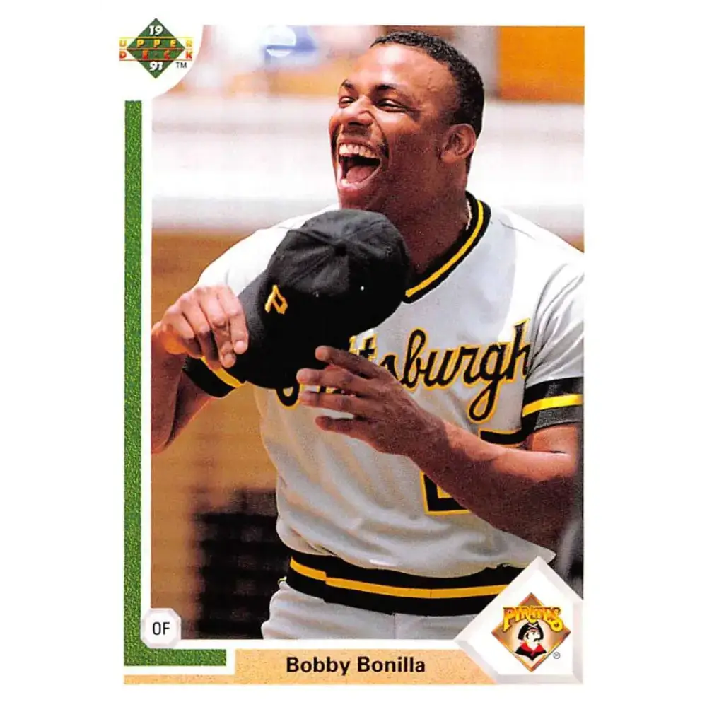 1991 Upper Deck #152 Bobby Bonilla EX Excellent Pittsburgh Pirates Baseball Card - Baseball Card Single