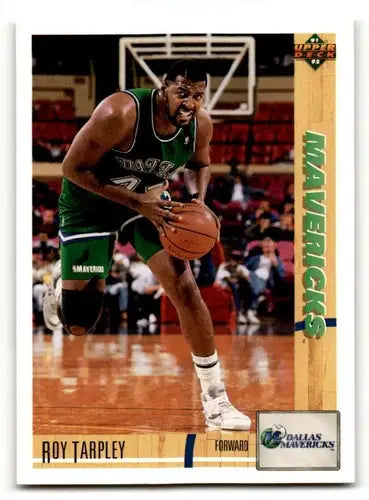 1991 Upper Deck #152 Roy Tarpley Dallas Mavericks Basketball Cards N ID:55720 - Basketball Card Single