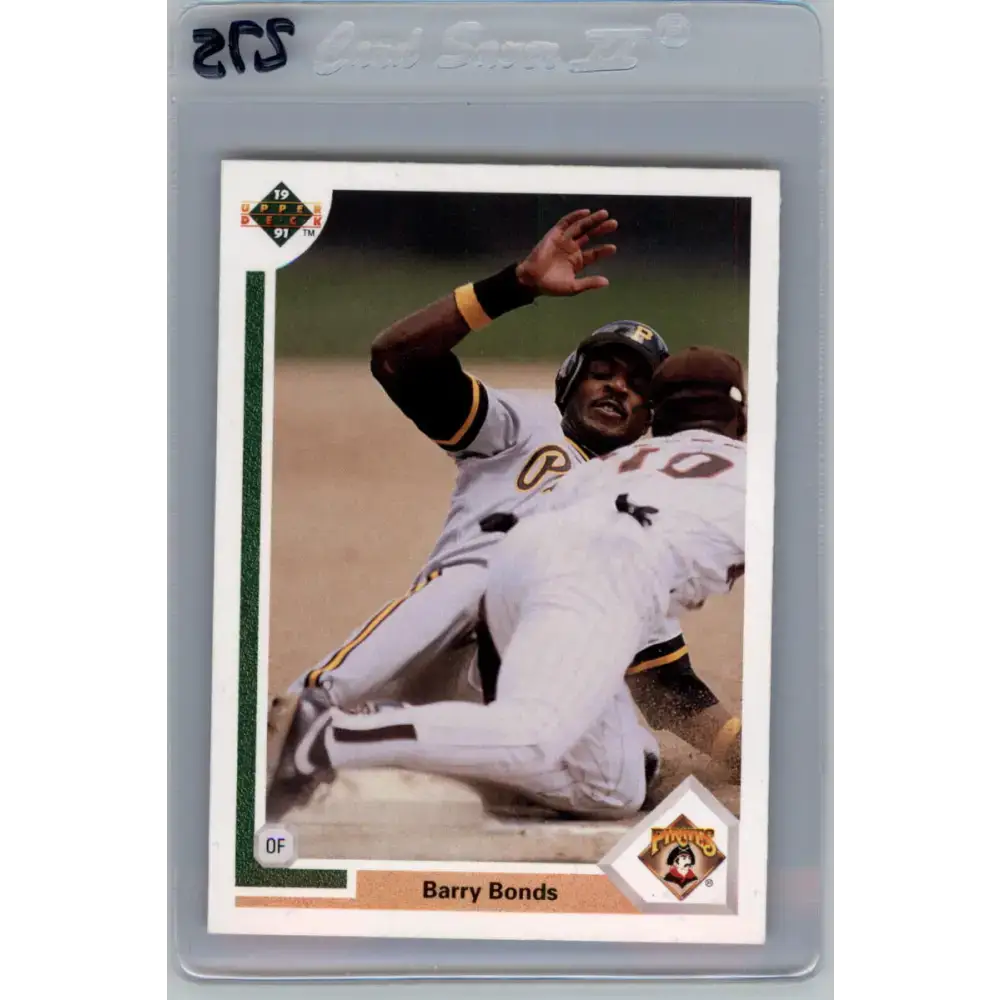 1991 Upper Deck #154 Barry Bonds EX Excellent Pittsburgh Pirates Baseball Card - Baseball Card Single