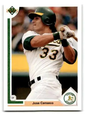 1991 Upper Deck #155 Jose Canseco - Baseball Card Single
