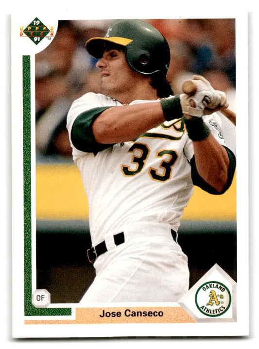 1991 Upper Deck #155 Jose Canseco - Baseball Card Single