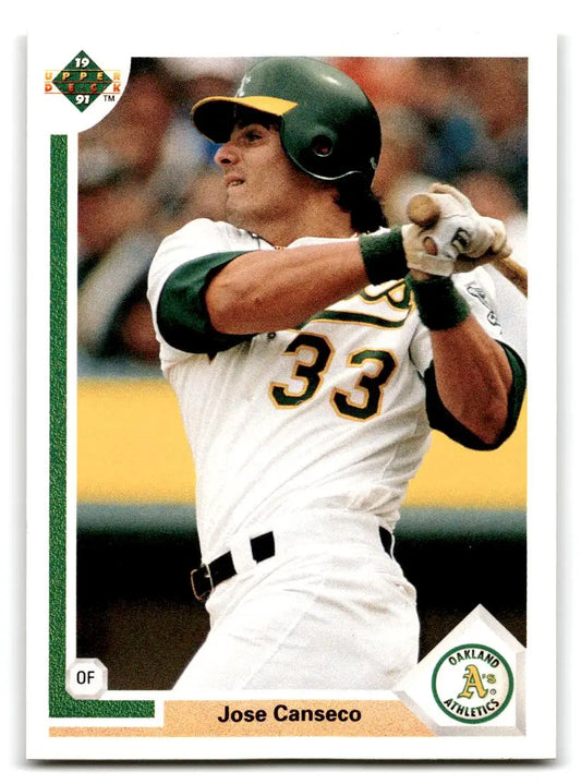 1991 Upper Deck #155 Jose Canseco - Baseball Card Single