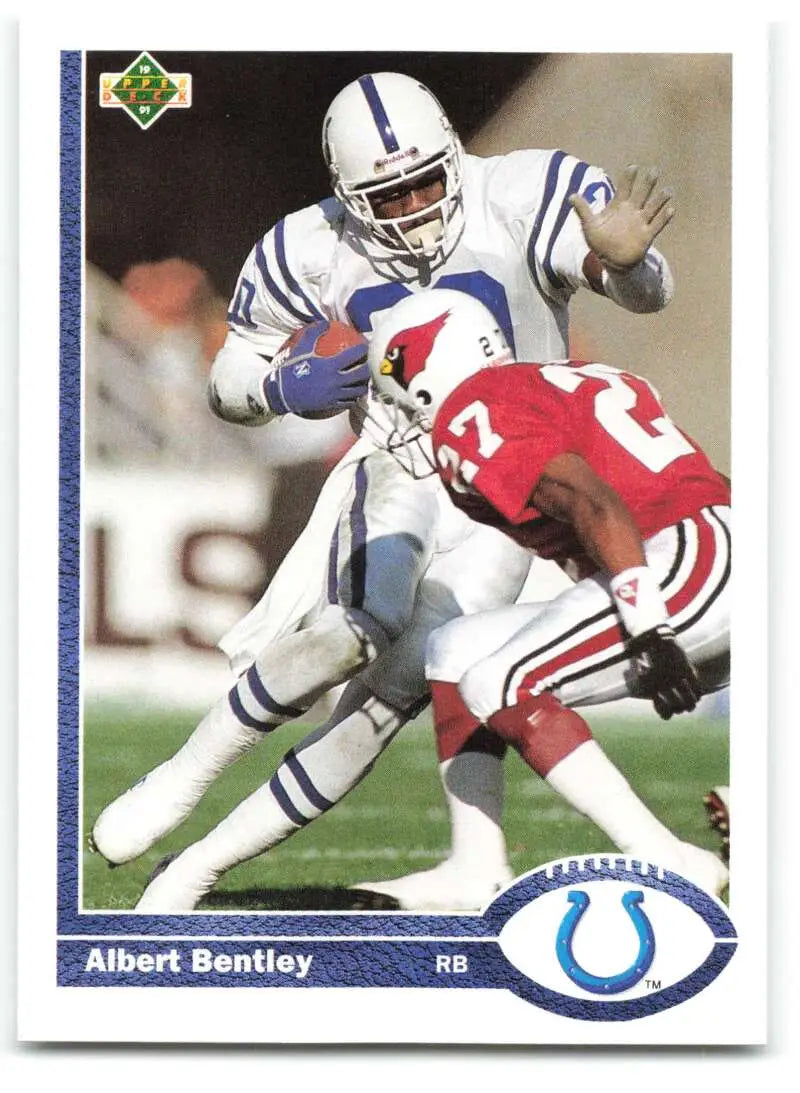 1991 Upper Deck #157 Albert Bentley NM-MT Indianapolis Colts Football Card - Football Card Single