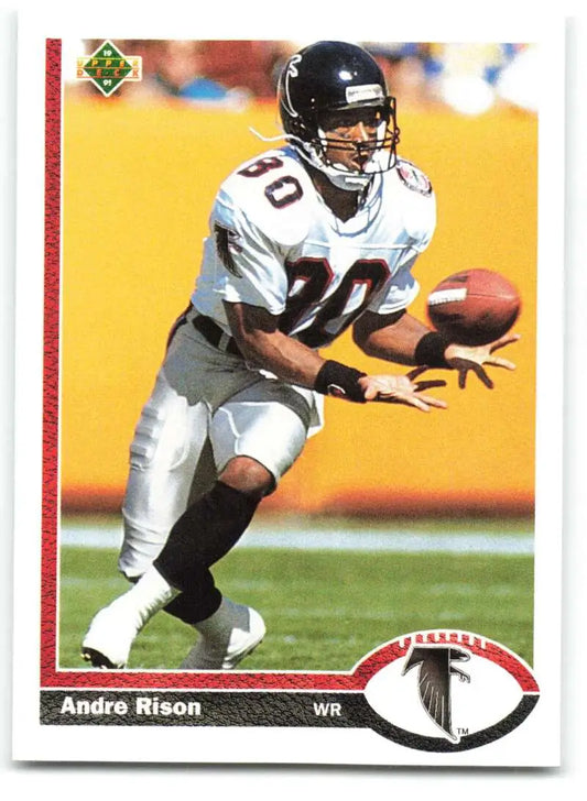 1991 Upper Deck #173 Andre Rison NM-MT Atlanta Falcons Football Card - Football Card Single