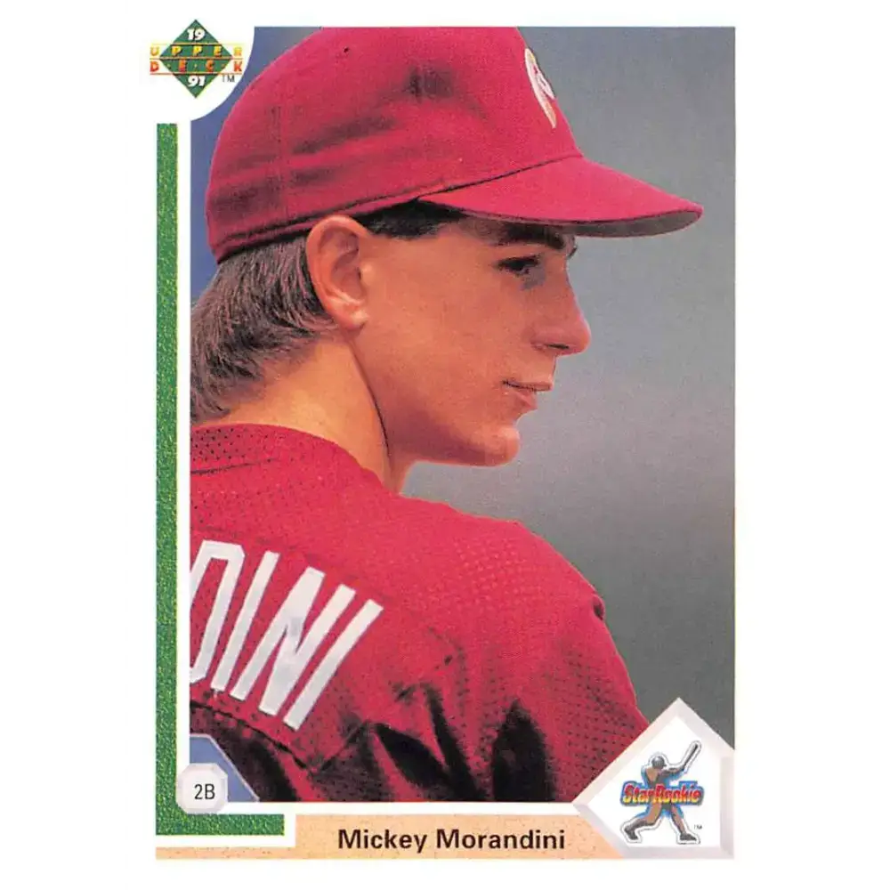 1991 Upper Deck #18 Mickey Morandini NM-MT Philadelphia Phillies Baseball Card