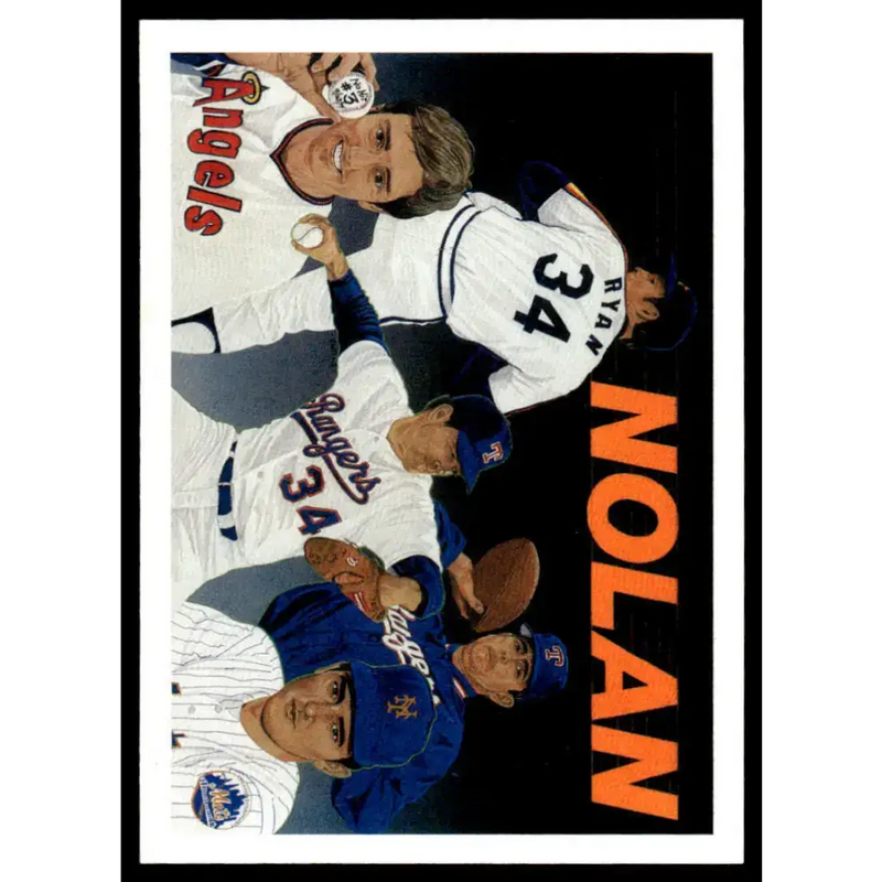 1991 Upper Deck #18 Nolan Ryan EX/NM Mets / Angels / Astros / Rangers Baseball Card - Baseball Card Single