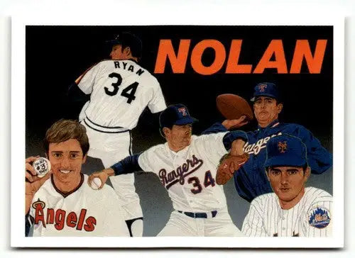 Nolan Ryan baseball card with original gloss from 1991 Upper Deck #18