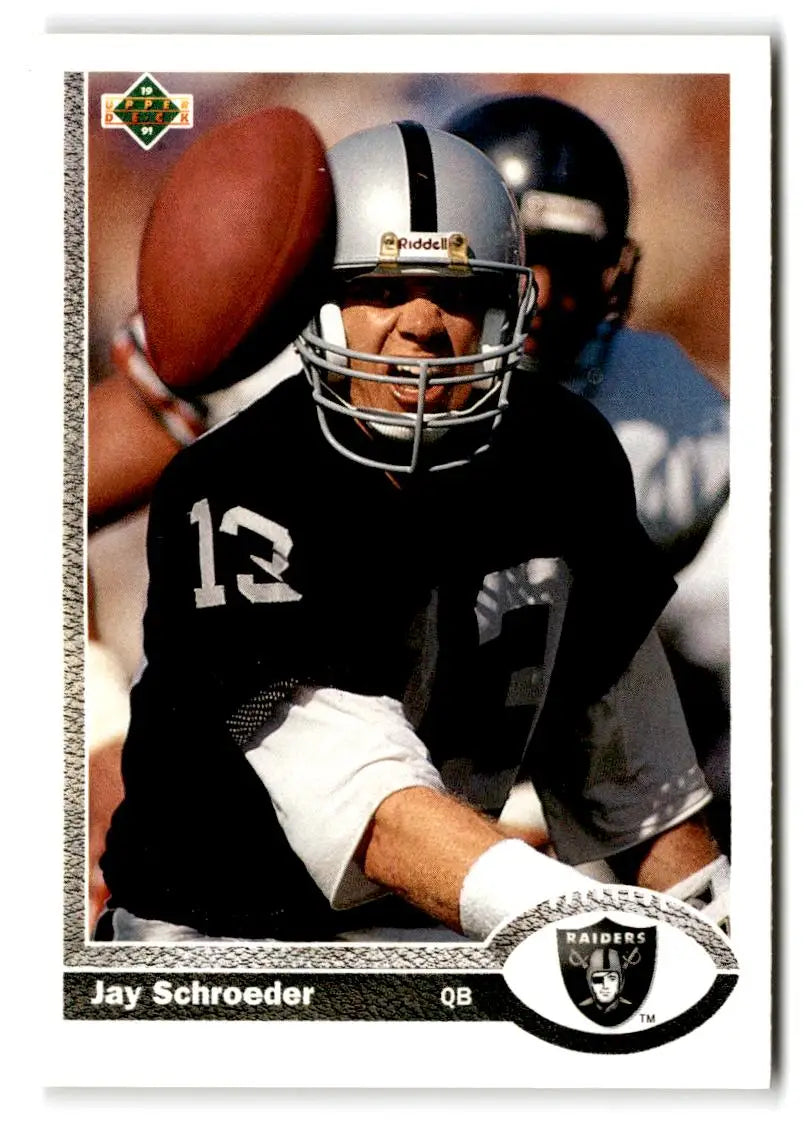 1991 Upper Deck #191 Jay Schroeder - Football Card Single
