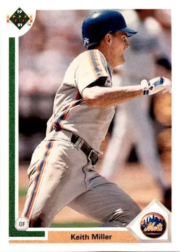 1991 Upper Deck #196 Keith Miller ID:45627 - Baseball Card Single