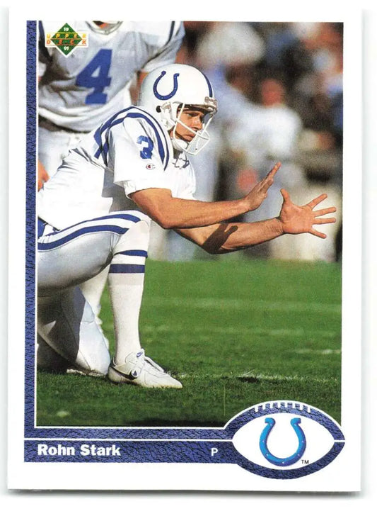 1991 Upper Deck #197 Rohn Stark NM-MT Indianapolis Colts Football Card - Football Card Single