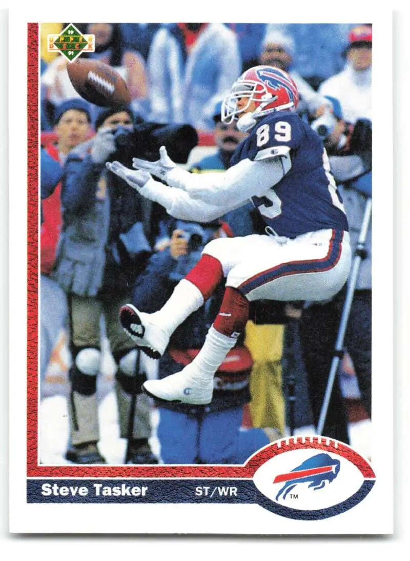 1991 Upper Deck #199 Steve Tasker NM-MT Buffalo Bills Football Card - Football Card Single