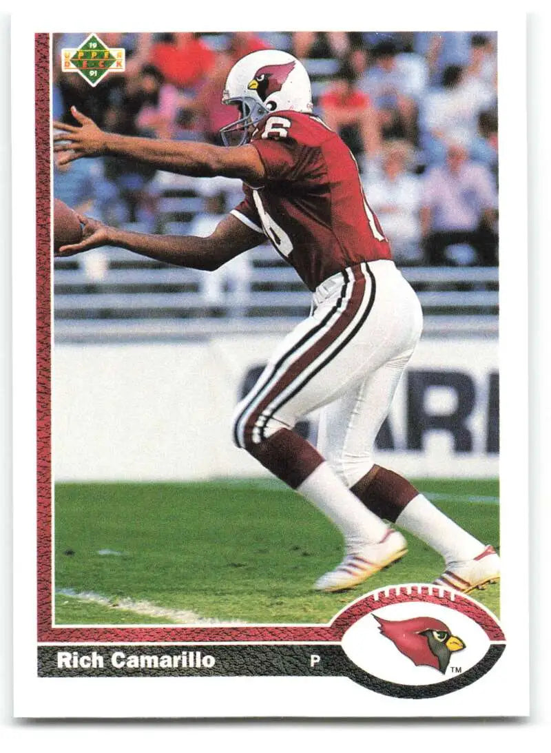 1991 Upper Deck #205 Rich Camarillo NM-MT Phoenix Cardinals Football Card - Football Card Single