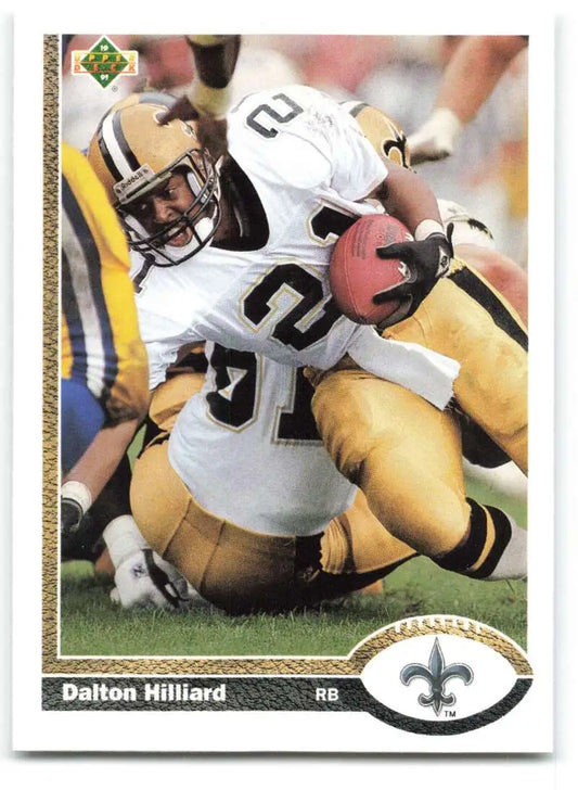1991 Upper Deck #210 Dalton Hilliard NM-MT New Orleans Saints Football Card - Football Card Single