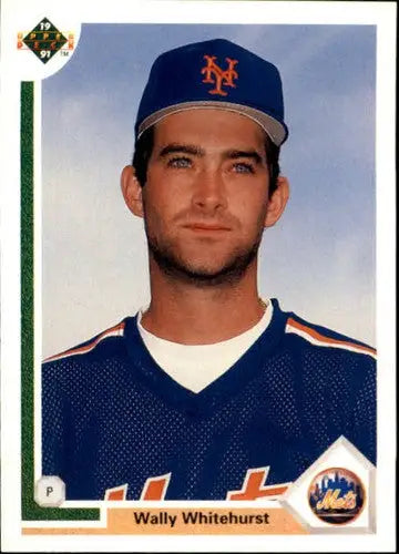 1991 Upper Deck #221 Wally Whitehurst NM-MT Mets - Baseball Card Single