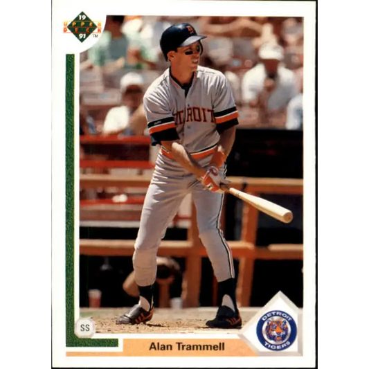 1991 Upper Deck #223 Alan Trammell NM-MT Detroit Tigers Baseball Card - Baseball Card Single