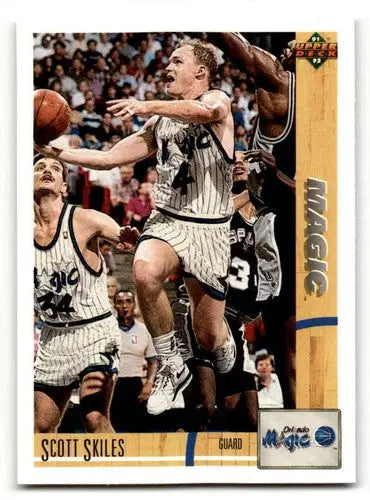 1991 Upper Deck #226 Scott Skiles Orlando Magic Basketball Cards NM ID:55735 - Basketball Card Single