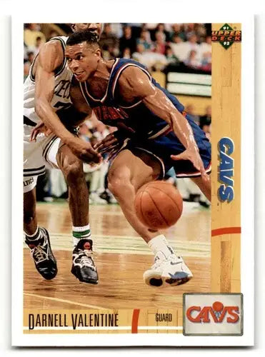 1991 Upper Deck #227 Darnell Valentine Cleveland Cavaliers Basketbal ID:55733 - Basketball Card Single
