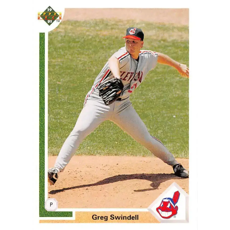 1991 Upper Deck #236 Greg Swindell EX Excellent Cleveland Indians Baseball Card - Baseball Card Single