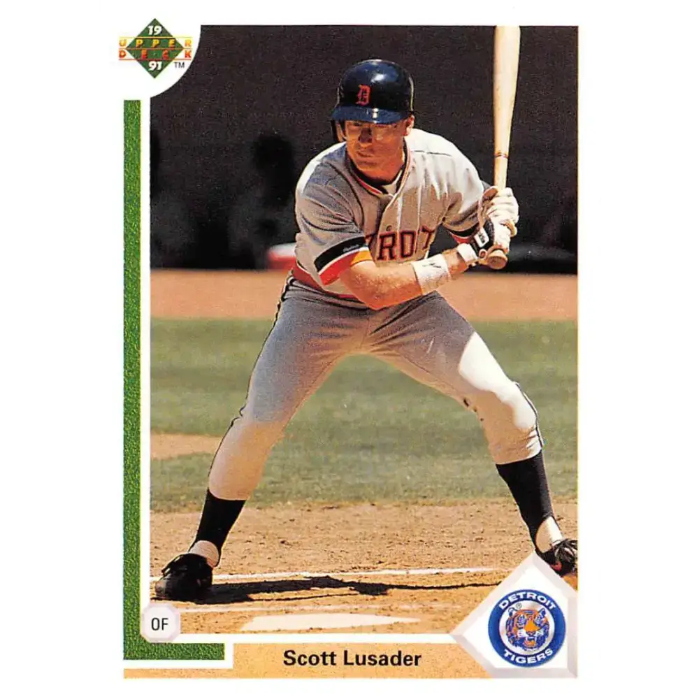 1991 Upper Deck #241 Scott Lusader NM-MT Detroit Tigers Baseball Card - Baseball Card Single