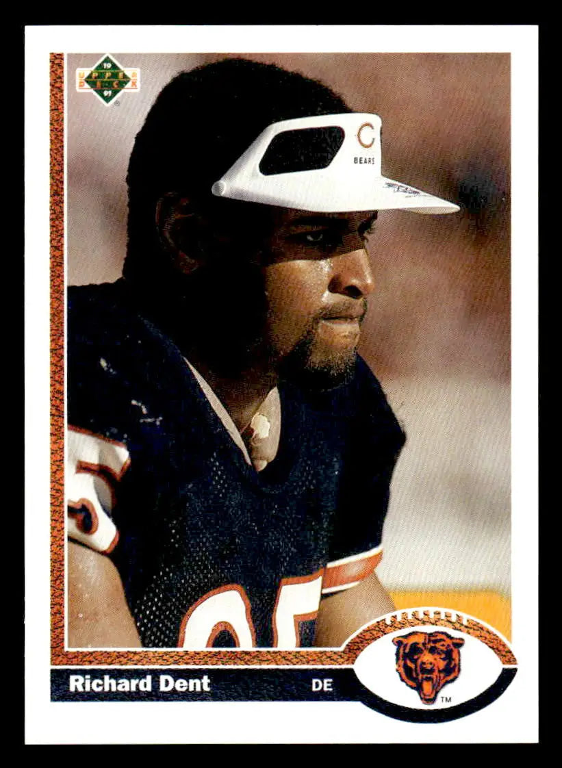 1991 Upper Deck #247 Richard Dent - Football Card Single