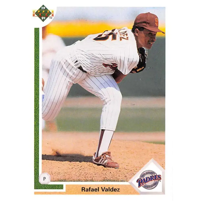 1991 Upper Deck #253 Rafael Valdez UER NM-MT San Diego Padres Baseball Card - Baseball Card Single