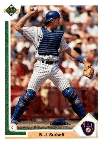 1991 Upper Deck #254 B.J. Surhoff ID:45672 - Baseball Card Single