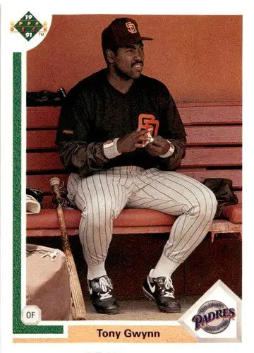 1991 Upper Deck #255 Tony Gwynn ID:45676 - Baseball Card Single