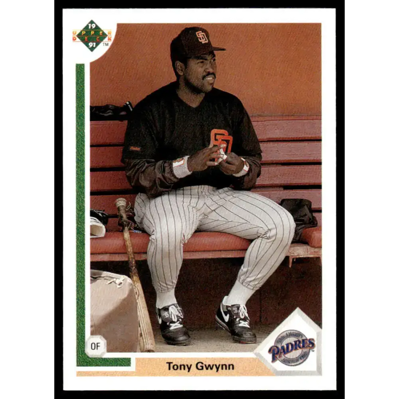 1991 Upper Deck #255 Tony Gwynn NM/MT San Diego Padres Baseball Card - Baseball Card Single