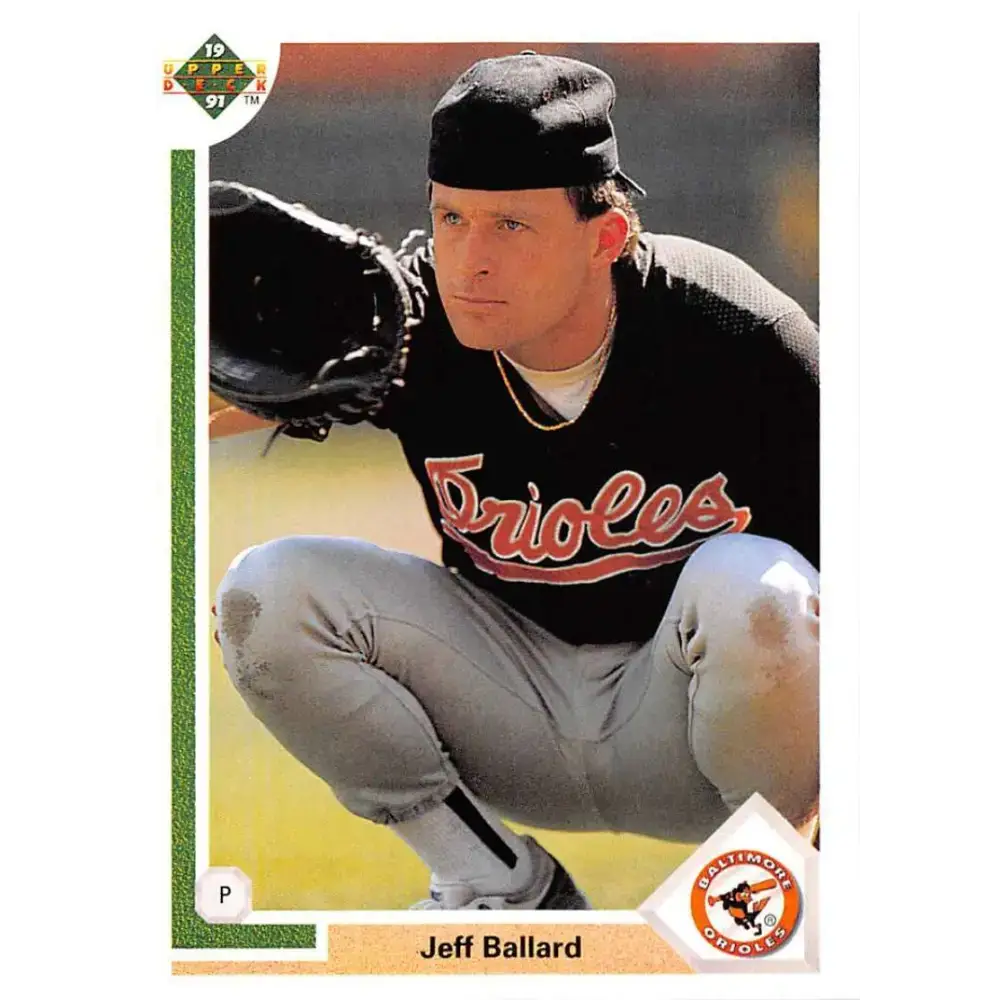 1991 Upper Deck #260 Jeff Ballard NM-MT Baltimore Orioles Baseball Card - Baseball Card Single