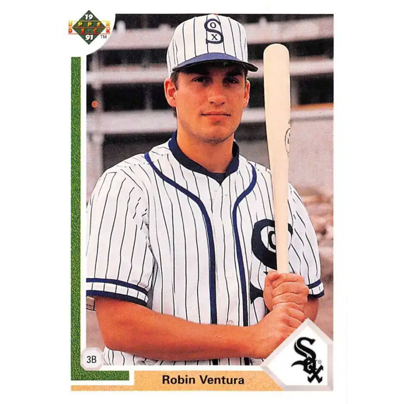 1991 Upper Deck #263 Robin Ventura EX Excellent Chicago White Sox Baseball Card - Baseball Card Single