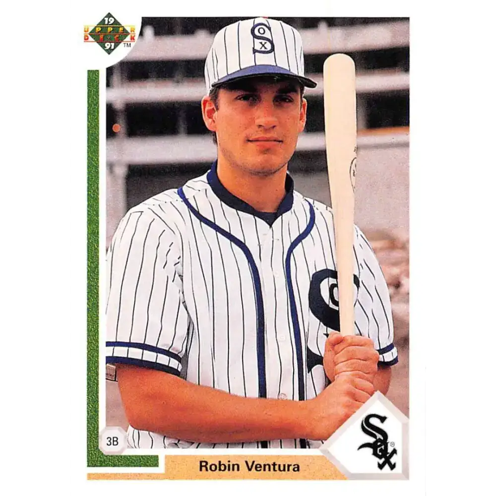 1991 Upper Deck #263 Robin Ventura NM-MT Chicago White Sox Baseball Card - Baseball Card Single