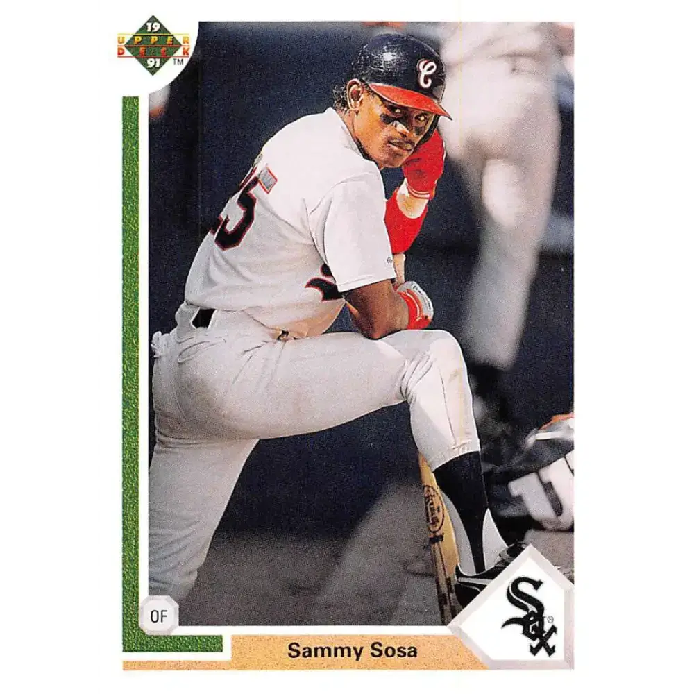 1991 Upper Deck #265 Sammy Sosa EX Excellent Chicago White Sox Baseball Card - Baseball Card Single