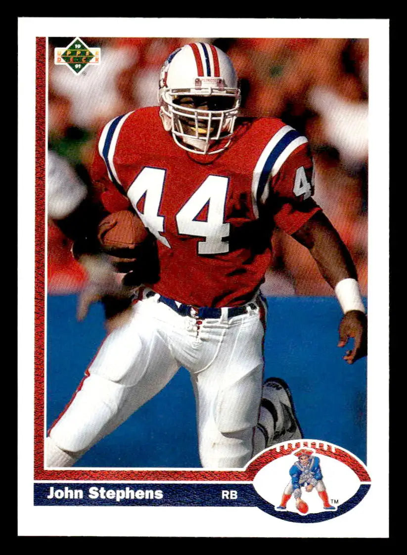 1991 Upper Deck #266 John Stephens - Football Card Single